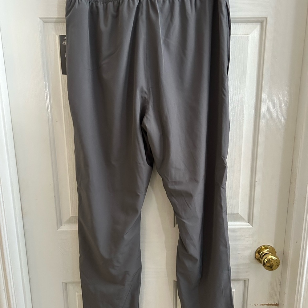 New Balance Charcoal Gray Performance Pants - Picture 2 of 3